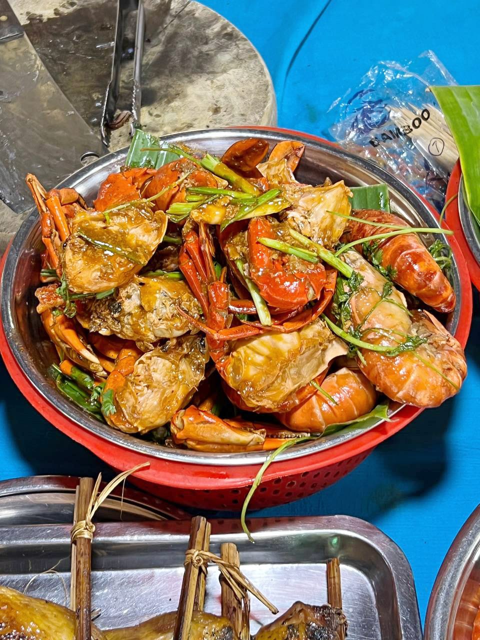 Phnom Penh Street Food: Shrimps & Prawns