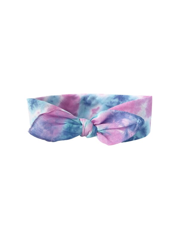 Tie-dye Mini Scarf - Hair Scarf & Neck scarf - Cotton - Mitzie Mee Shop