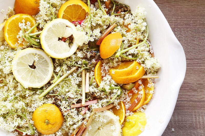 Recipe: My mom's elderflower syrup