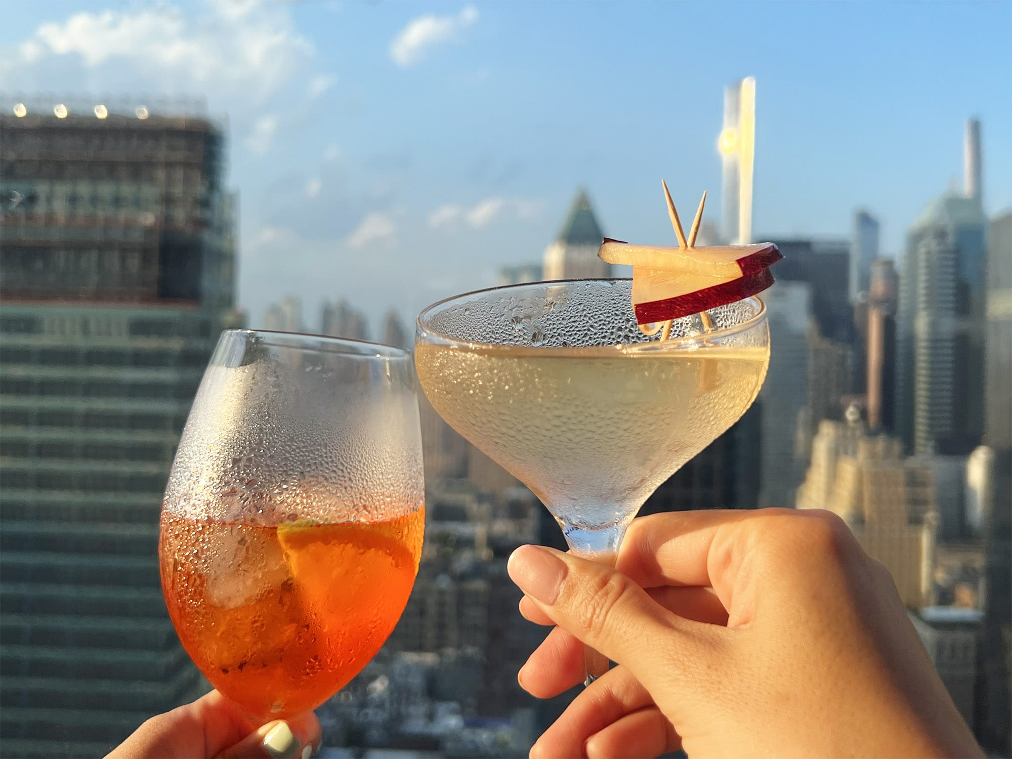 NYC: Dear Irving on Hudson - Drinks with a view