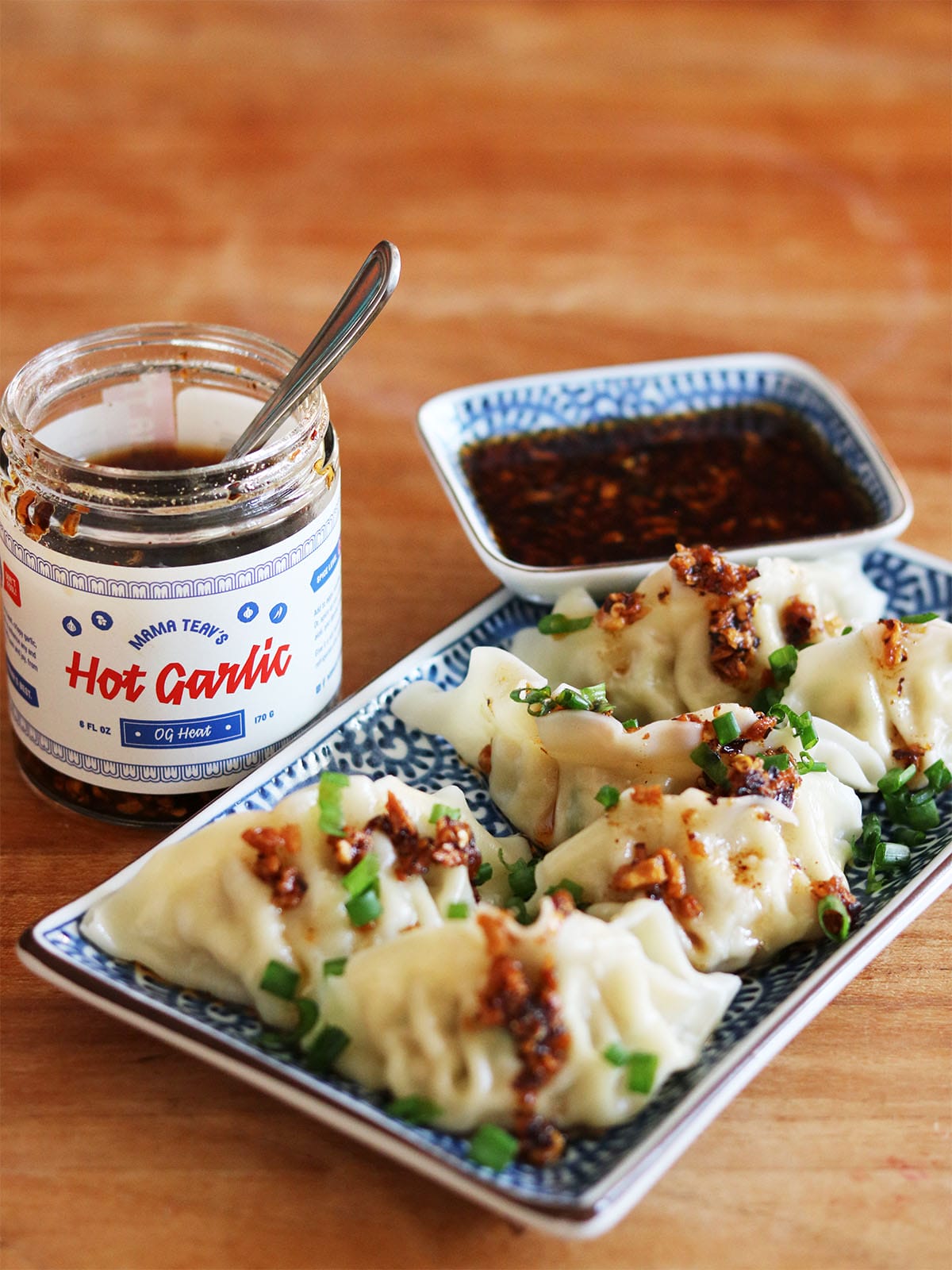 10-minute meal: Dumplings with Mama Teav's Chili Crisp