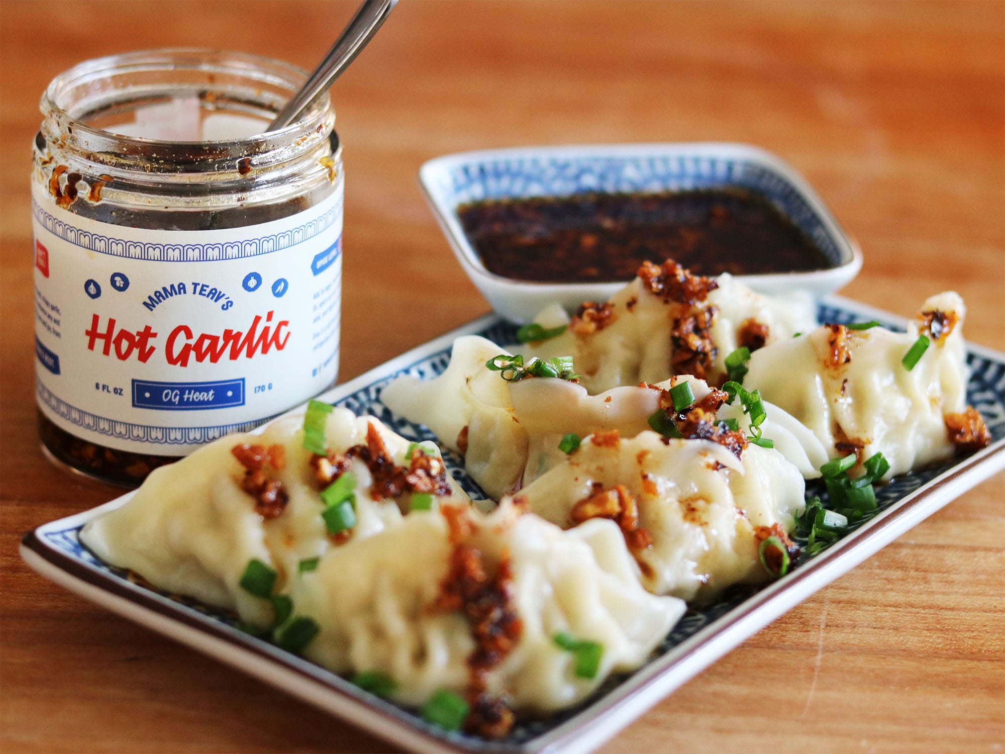 10-minute meal: Dumplings with Mama Teav's Chili Crisp