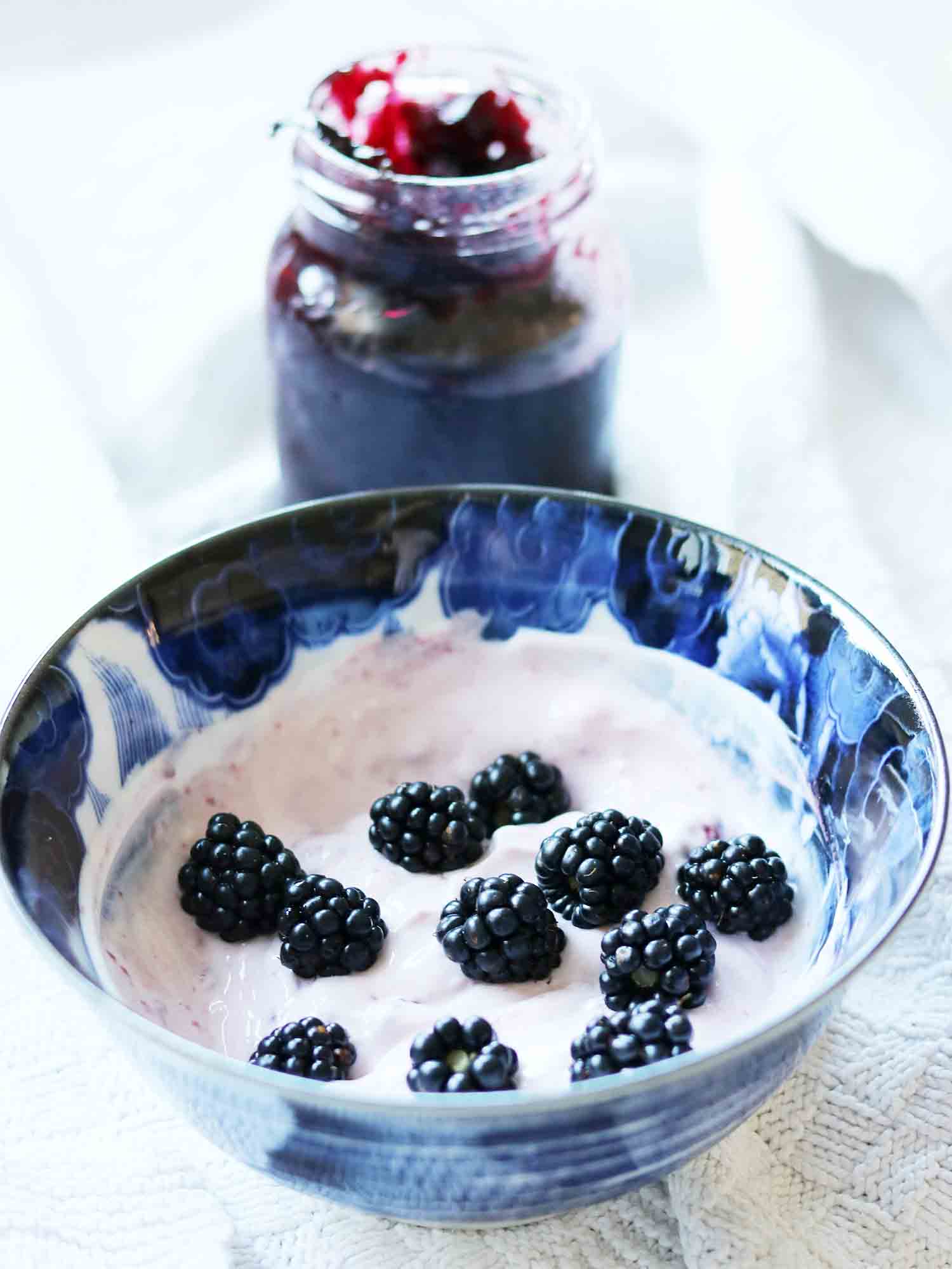 Breakfast tip: Greek Yogurt with Jam