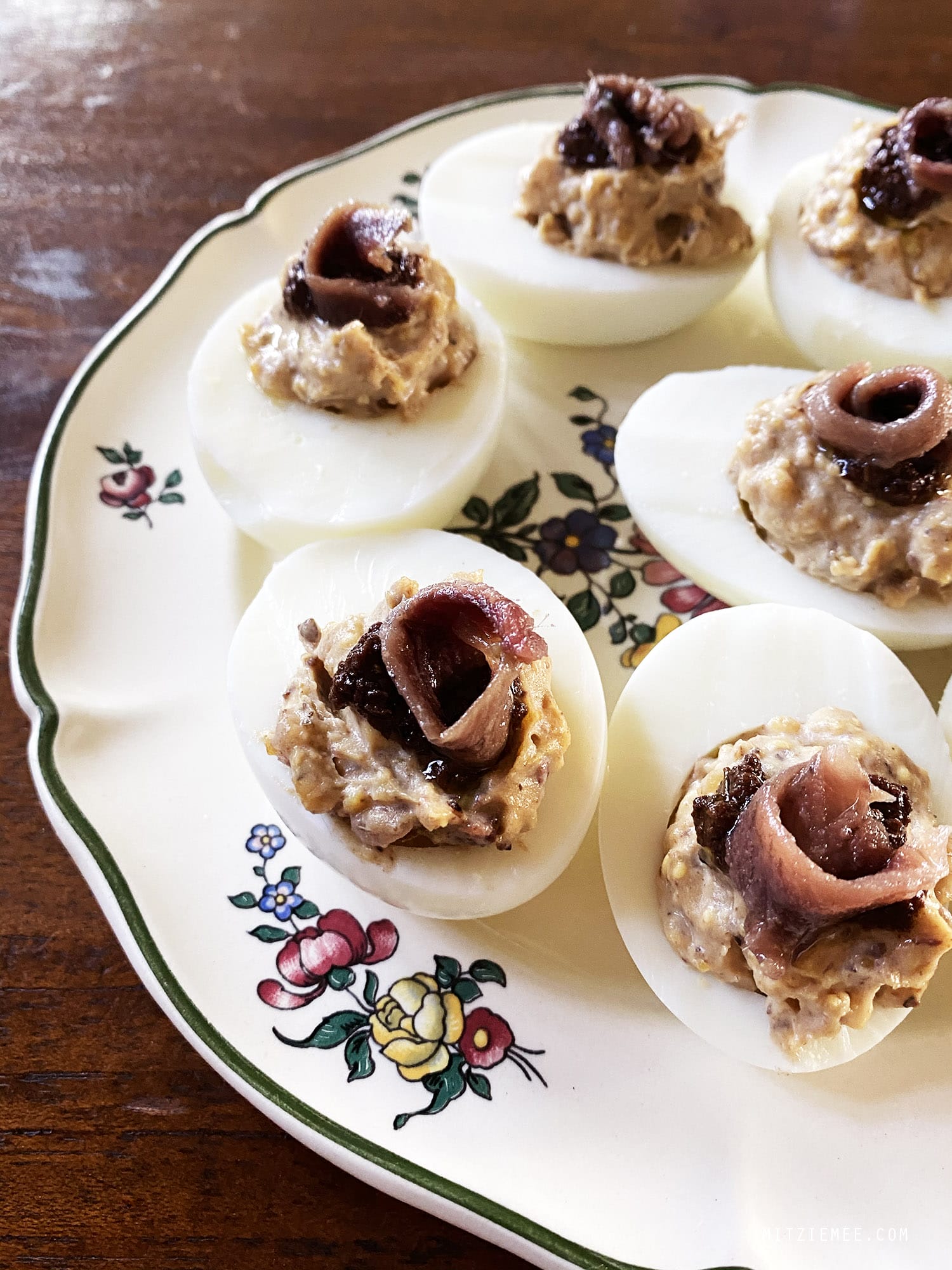 Recipe: Deviled eggs with anchovy and tapenade