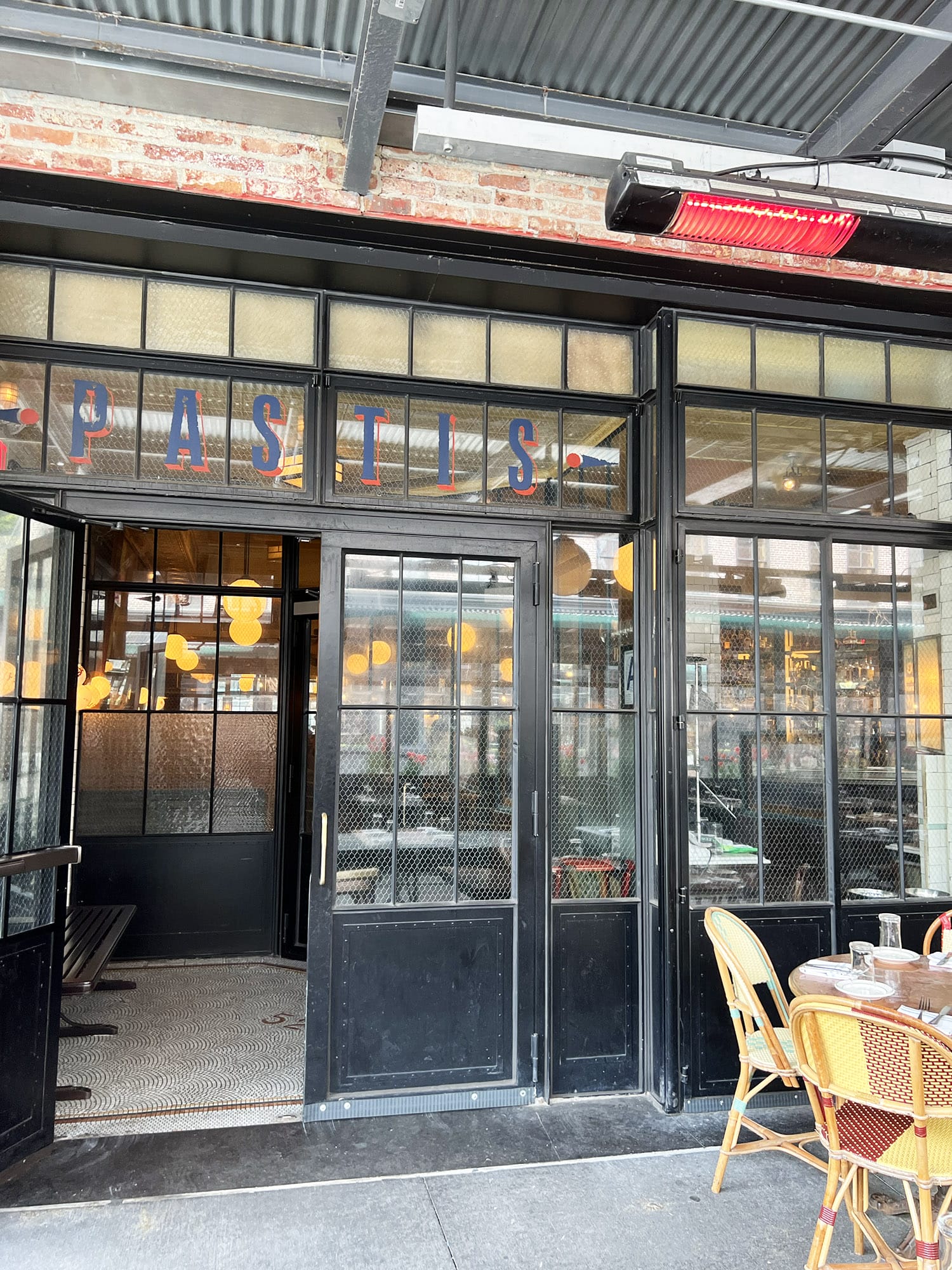 NYC: Breakfast at Pastis