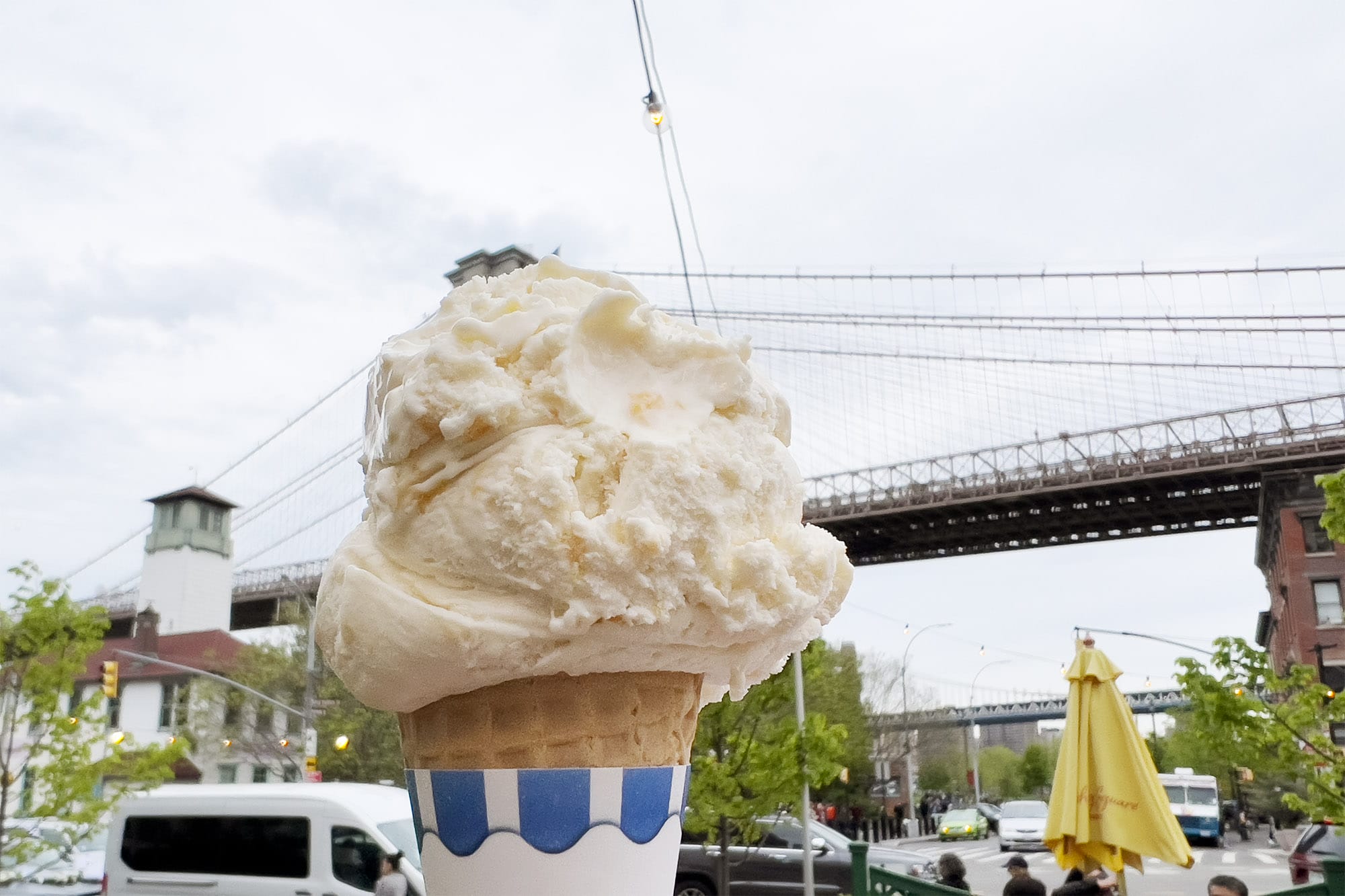 NYC: Peaches & Cream at Brooklyn Ice Cream Factory