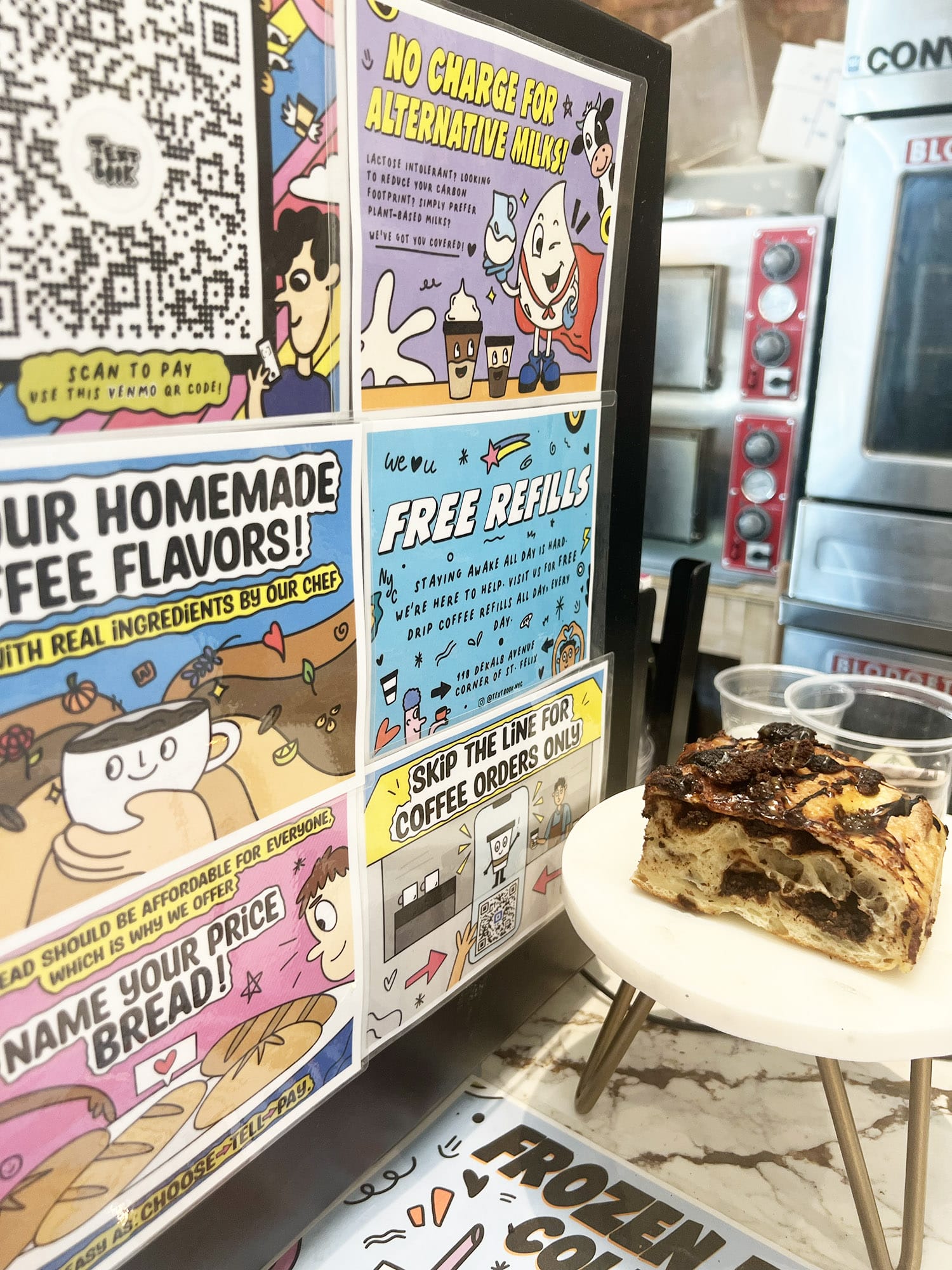 Bakery by Textbook in Bed-Stuy, New York City