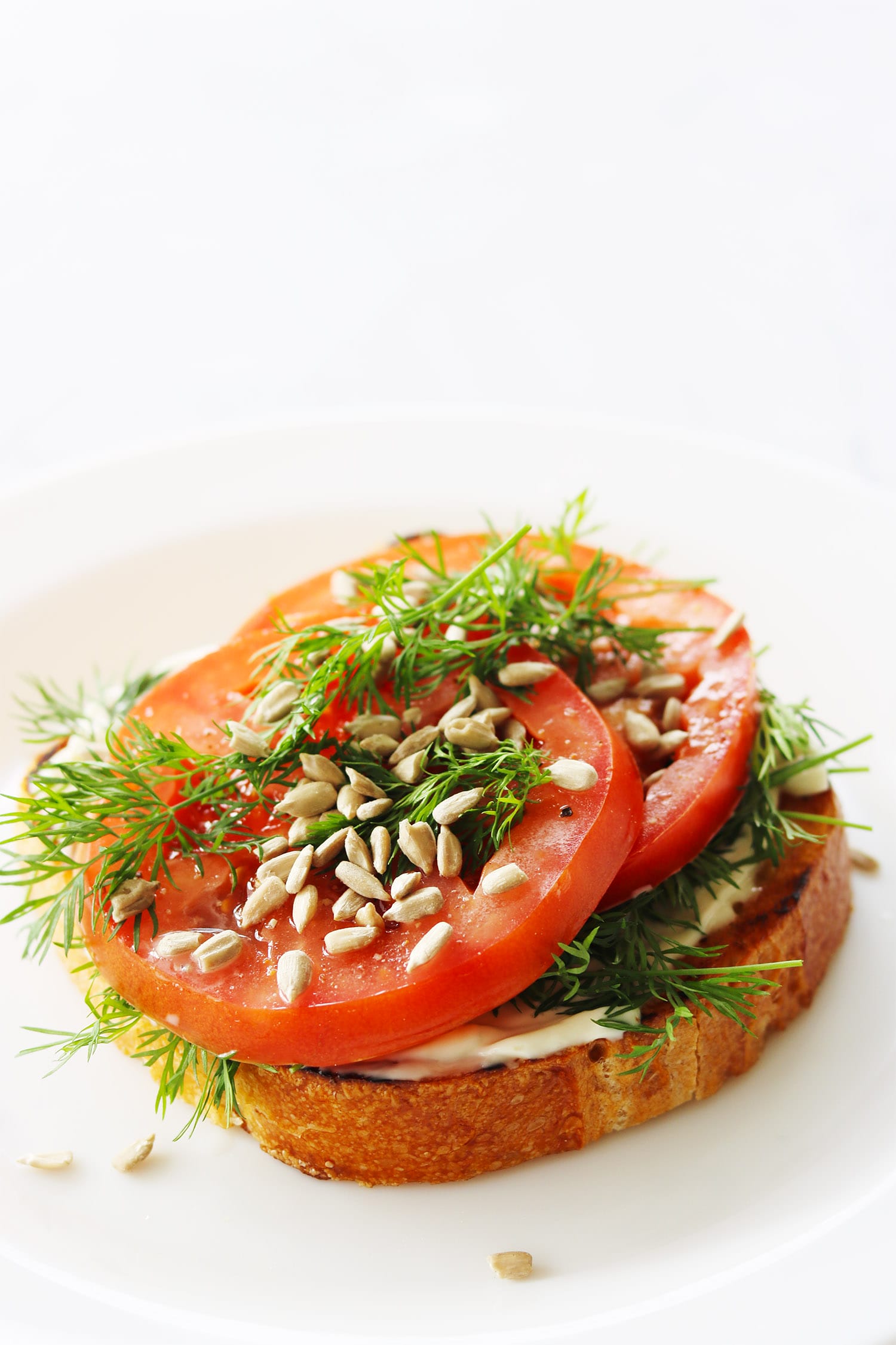 Recipe: Open-faced Tomato Sandwich