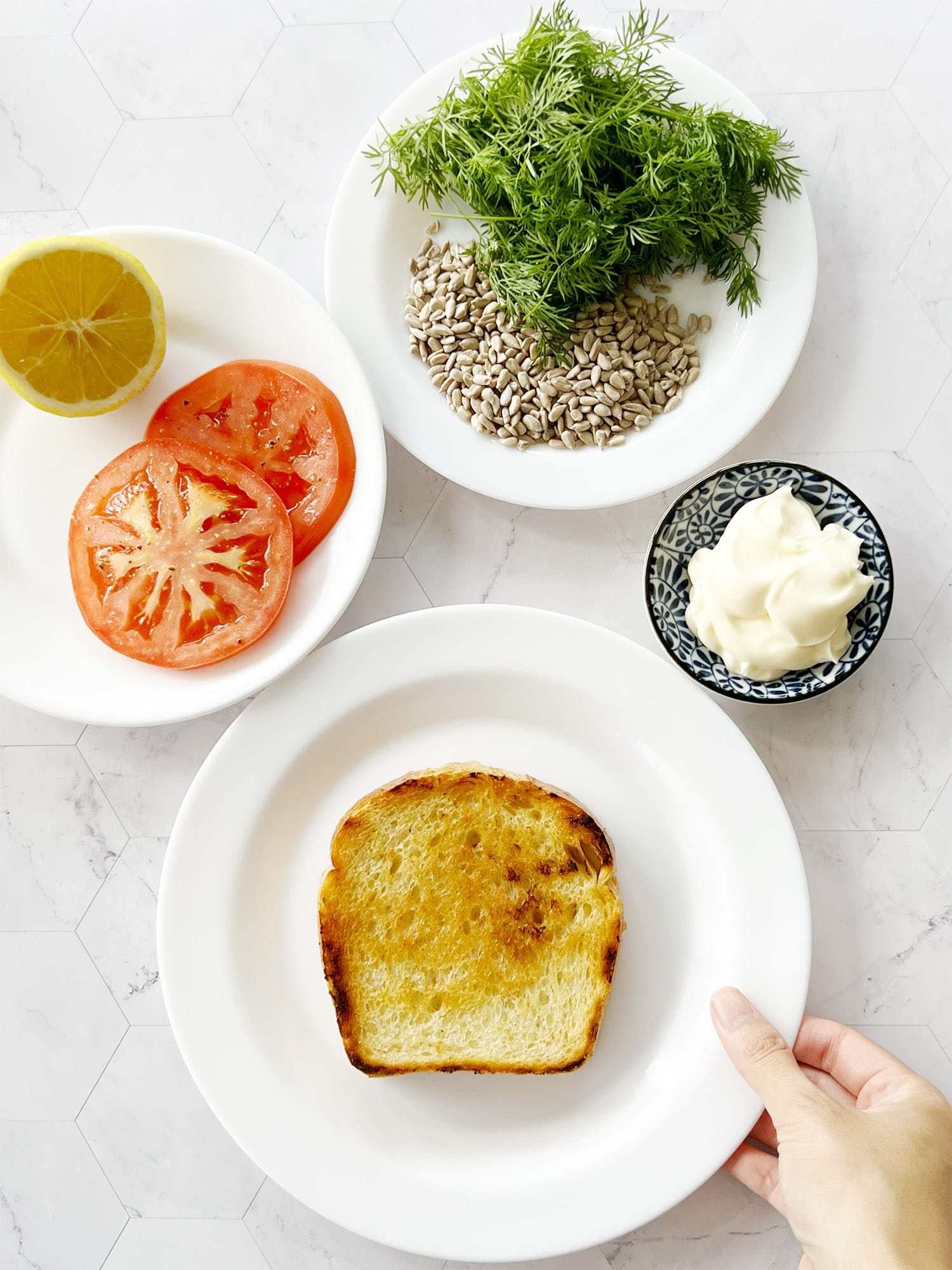 Recipe: Open-faced Tomato Sandwich