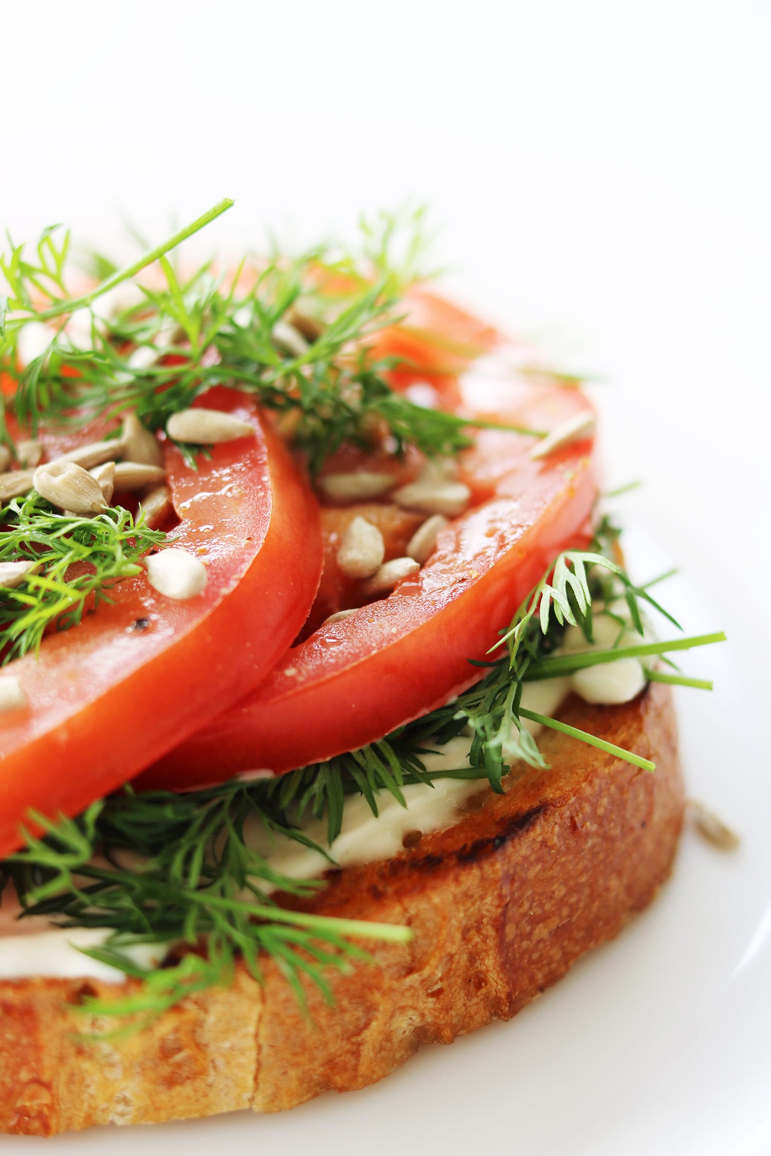 Recipe: Open-faced Tomato Sandwich