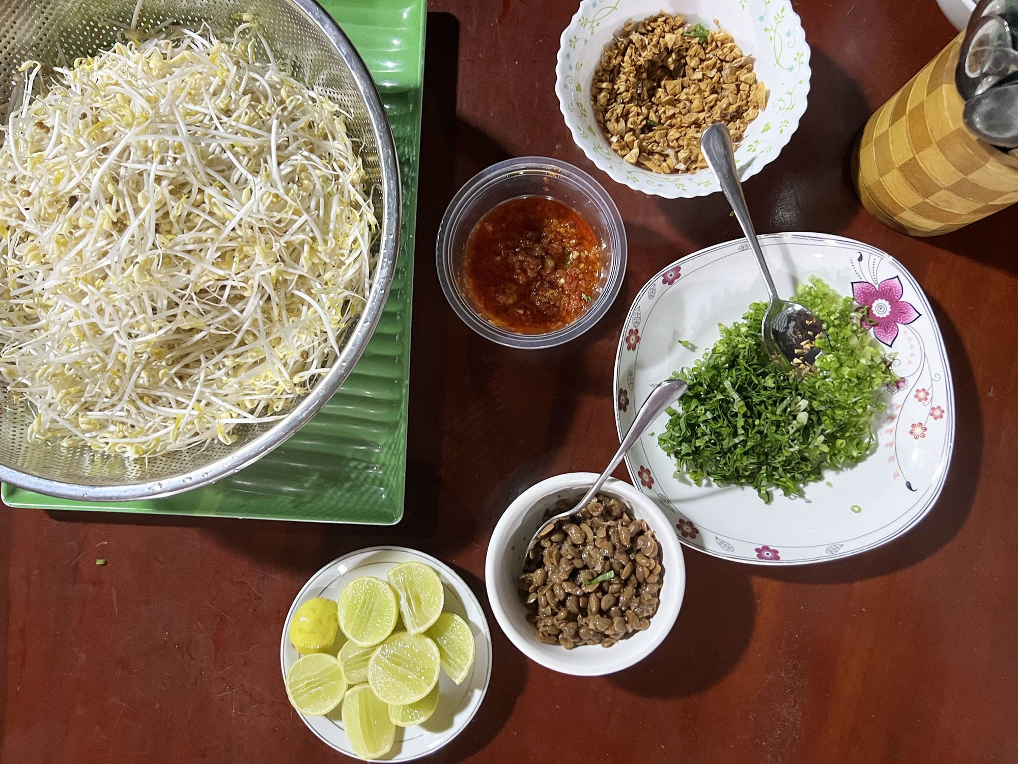 Cambodian Rice Porridge with Chicken