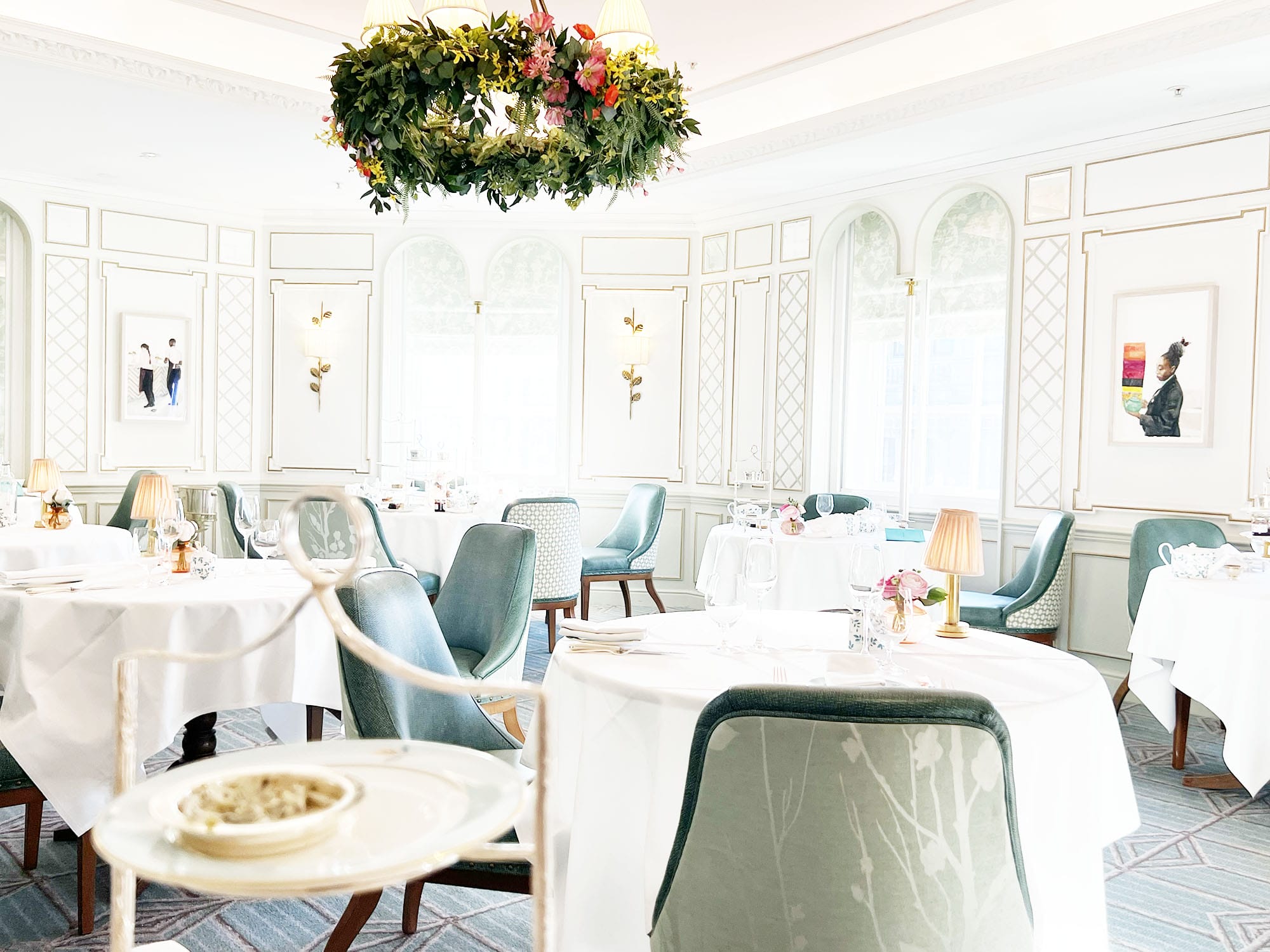 London: Afternoon Tea at Fortnum & Mason – The Diamond Jubilee Tea Salon