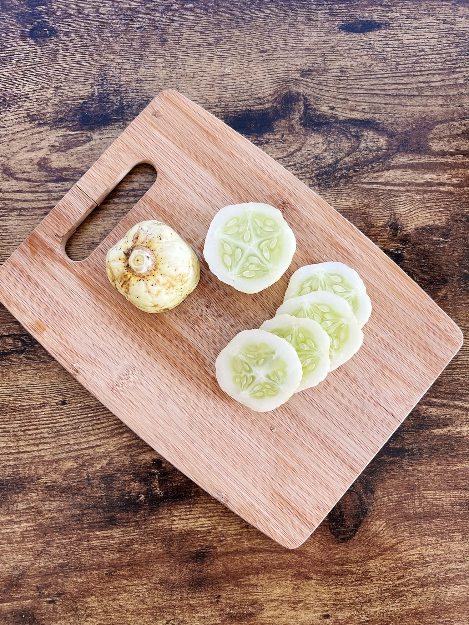 Seattle: Lemon Cucumbers, Fresh from the Market