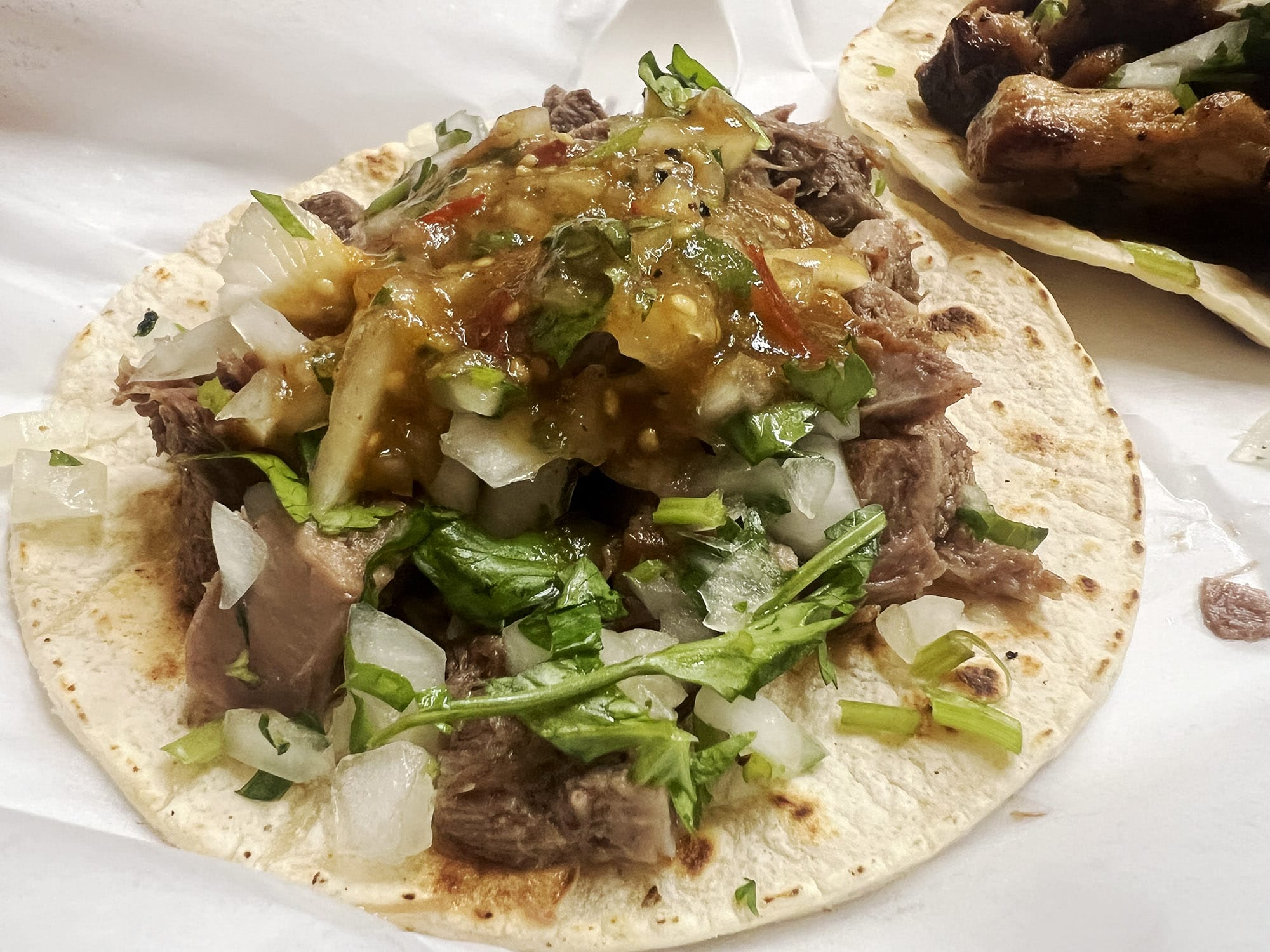 Breakfast at Taqueria Bahia in San Rafael