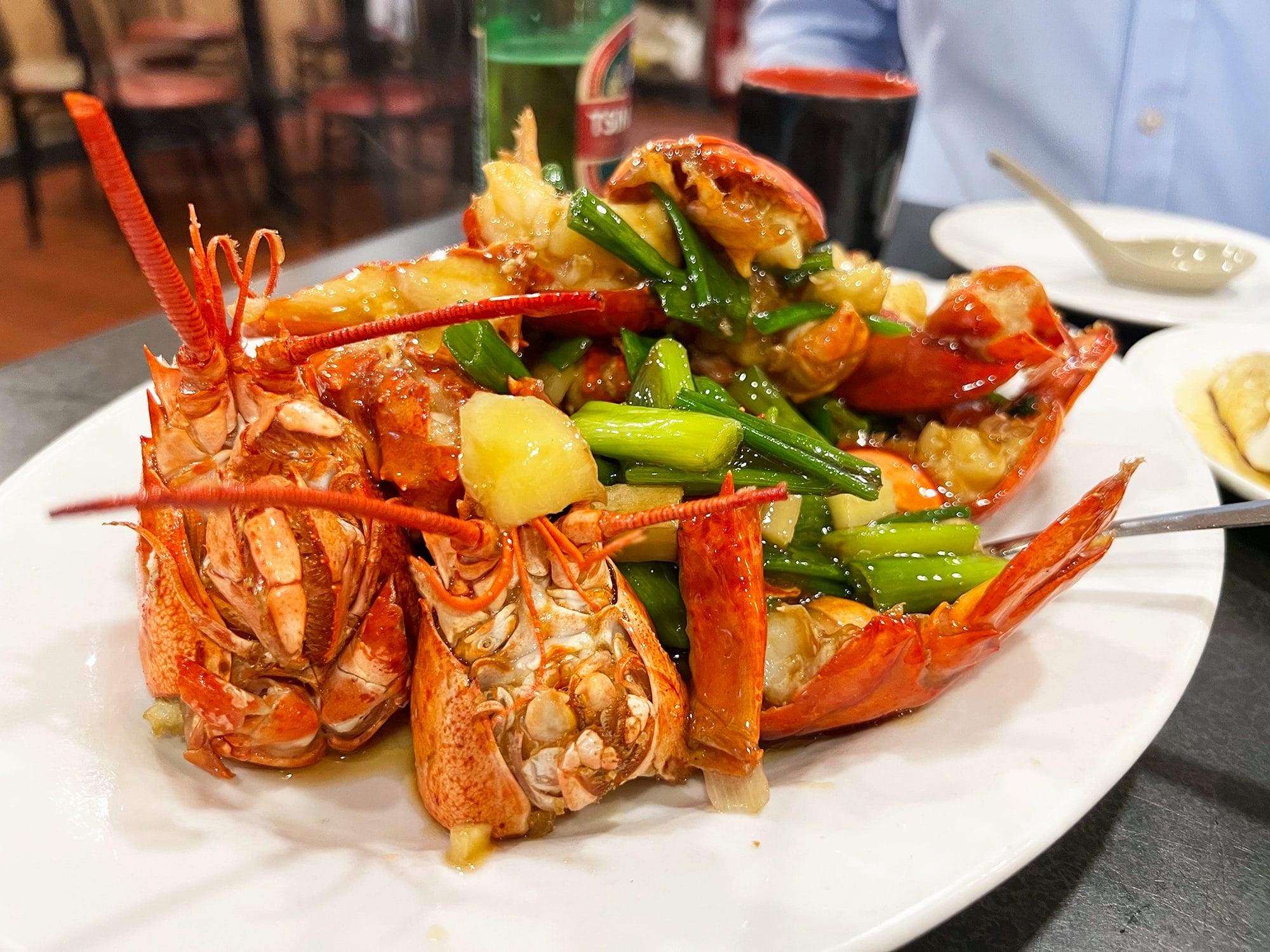 The lobster at Big Wong in Chinatown NYC