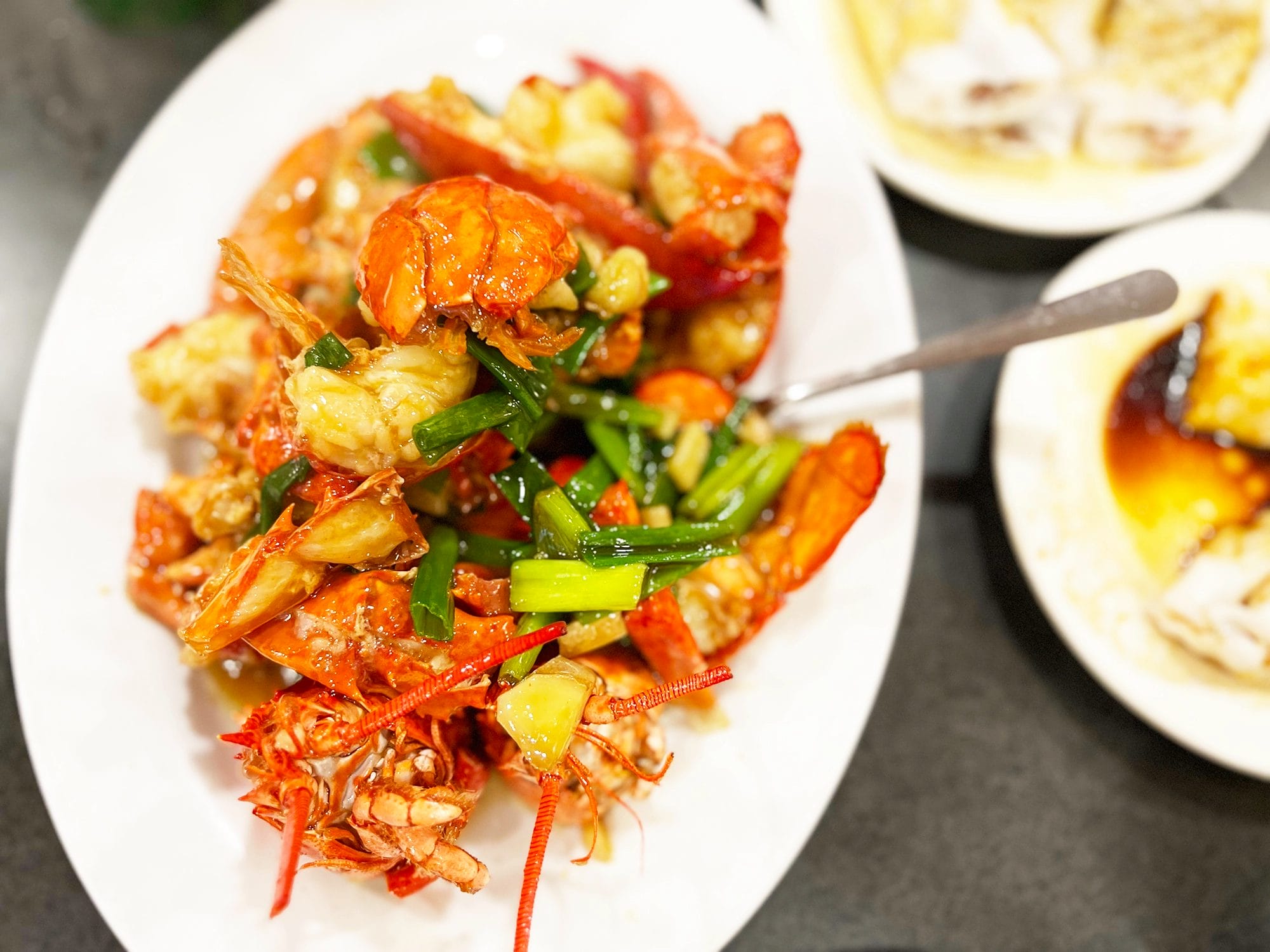 The lobster at Big Wong in Chinatown NYC