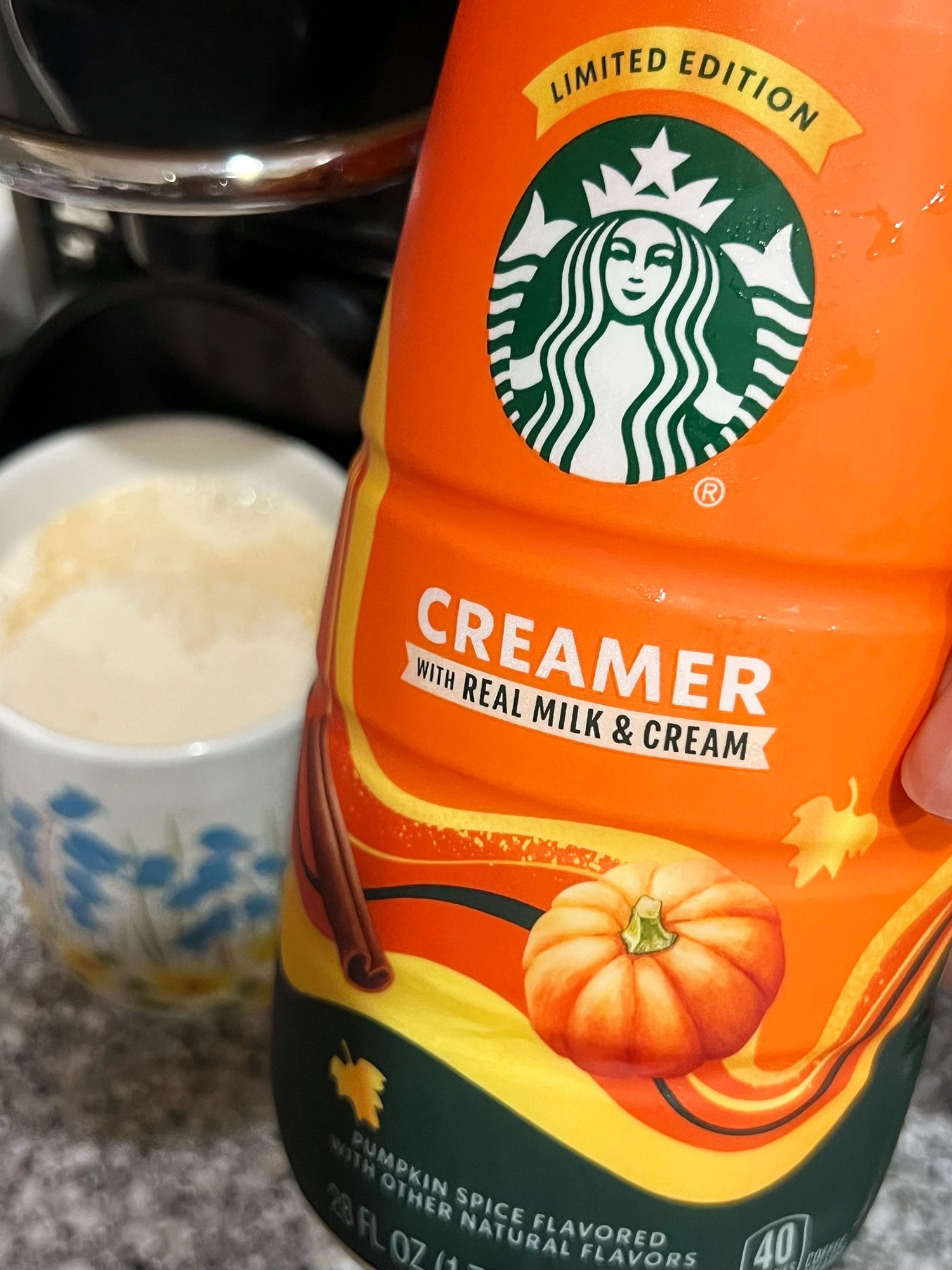 Starbucks Pumpkin Spice Latte Creamer