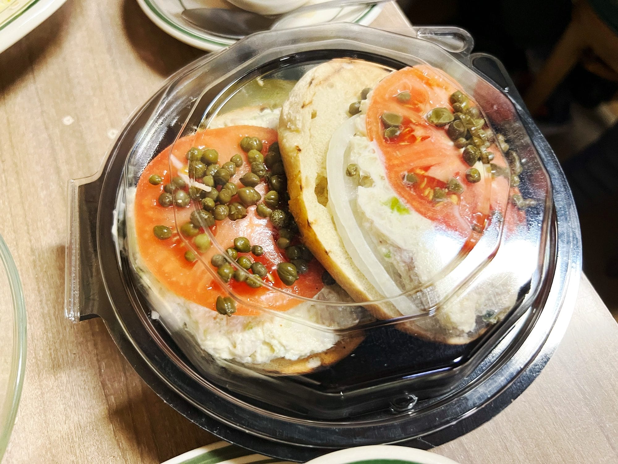 NYC: Breakfast at Bareny Greengrass - Caviar and Latkes